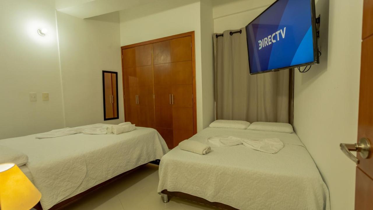 Poseidon Lake Apartments Cartagena Eksteriør billede