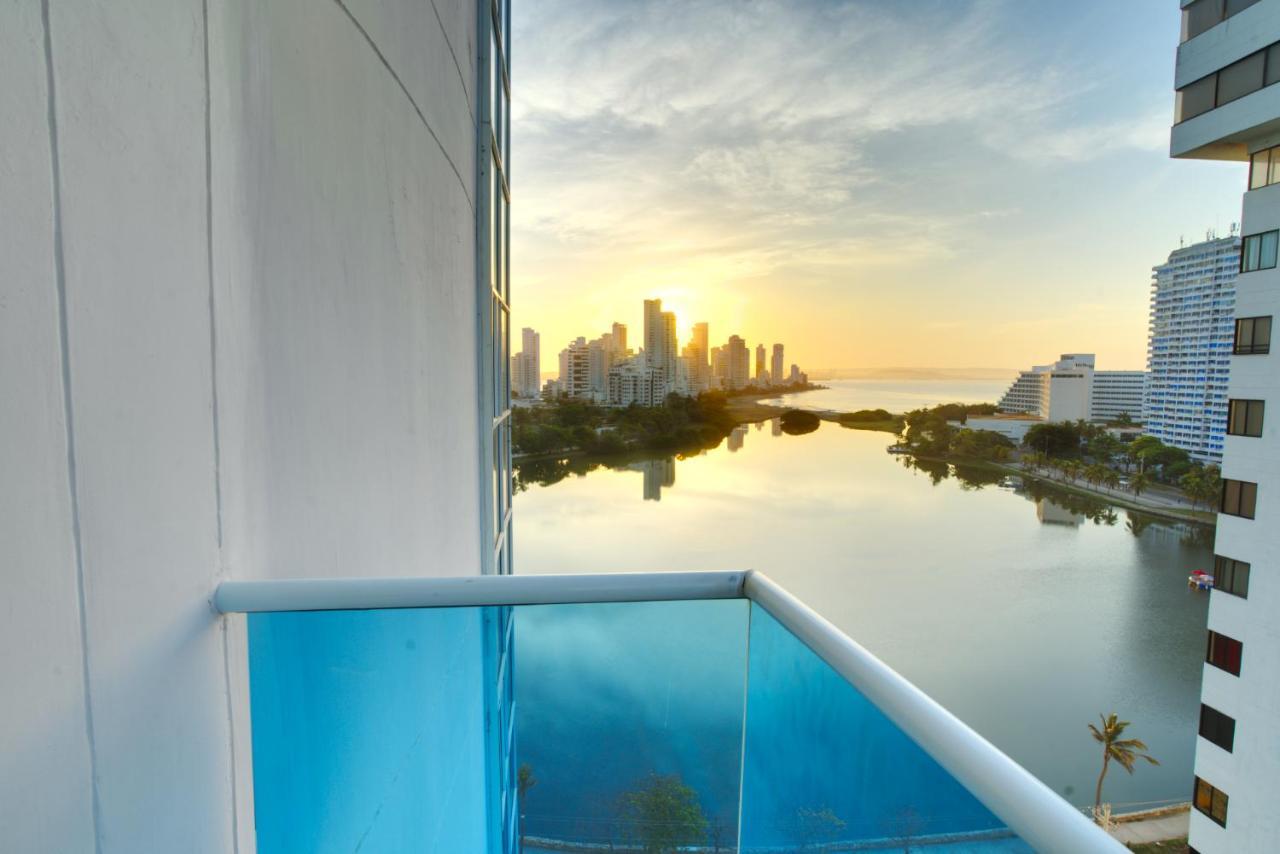 Poseidon Lake Apartments Cartagena Eksteriør billede