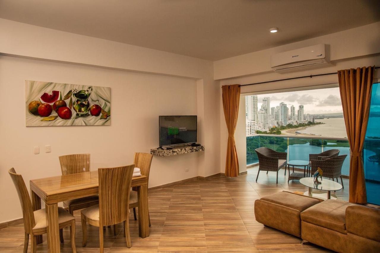 Poseidon Lake Apartments Cartagena Eksteriør billede
