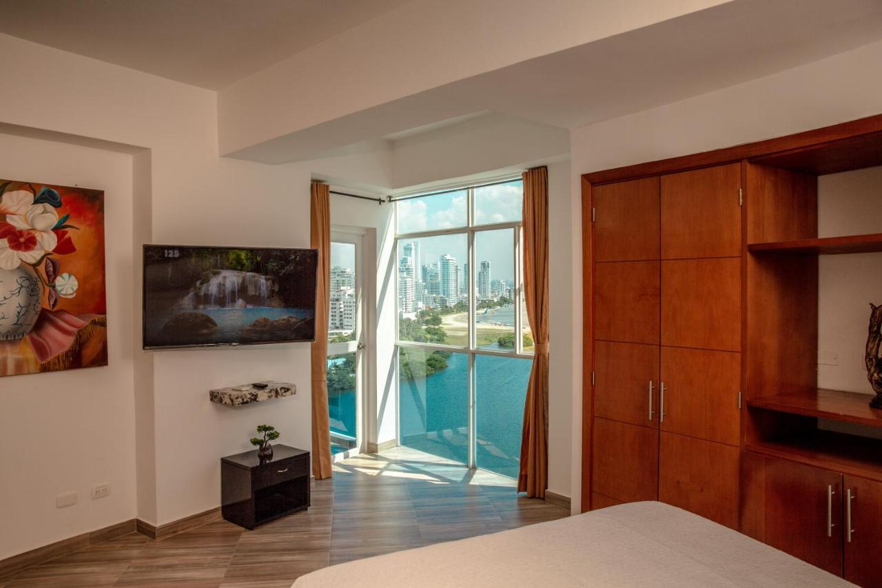 Poseidon Lake Apartments Cartagena Eksteriør billede