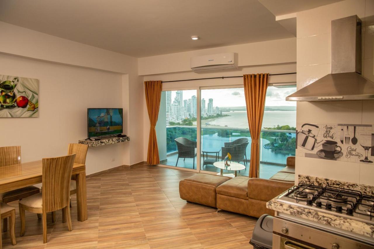 Poseidon Lake Apartments Cartagena Eksteriør billede
