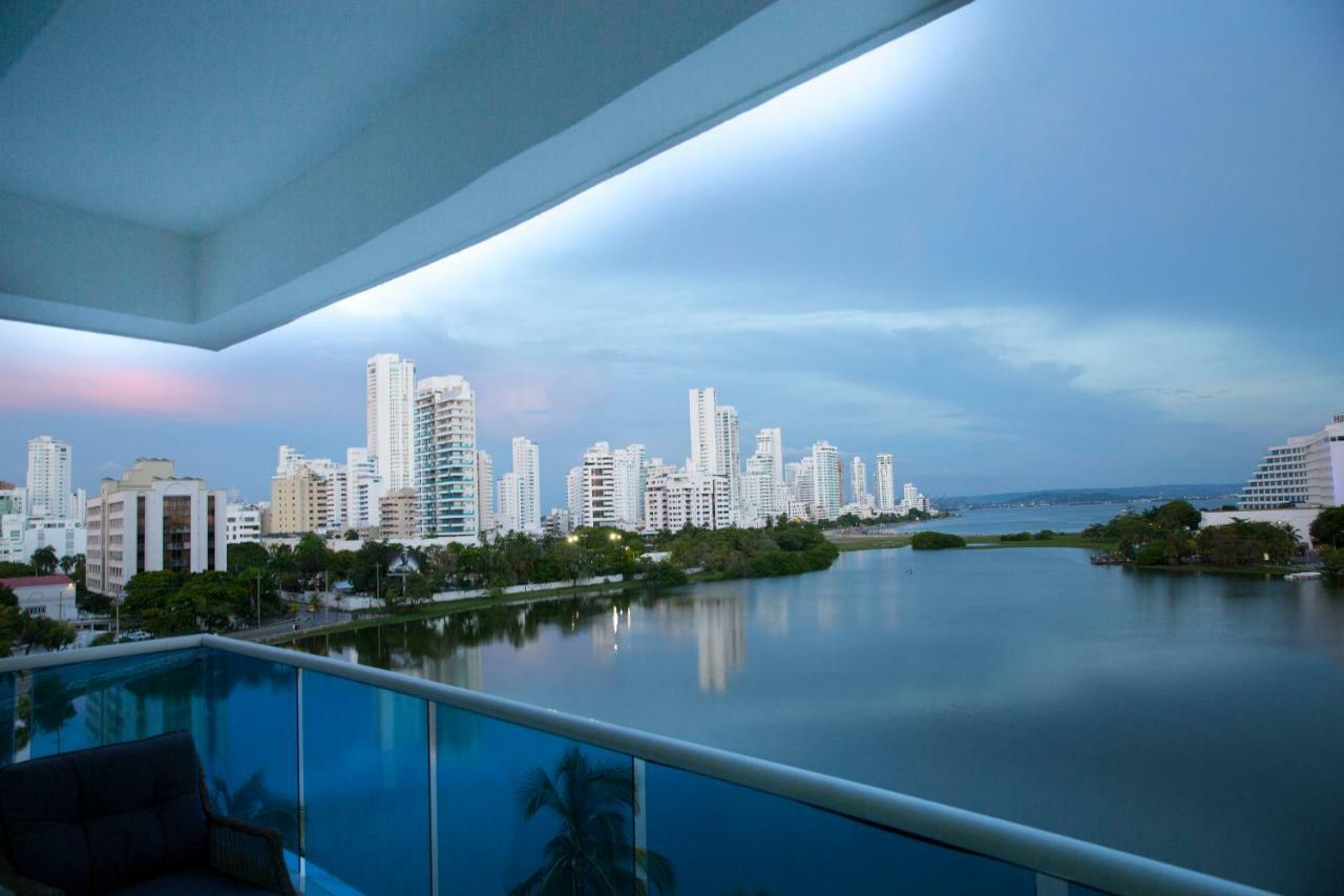 Poseidon Lake Apartments Cartagena Eksteriør billede
