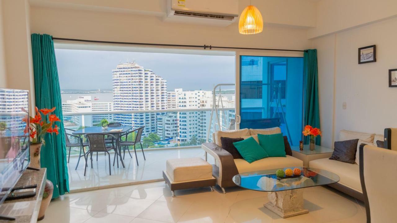 Poseidon Lake Apartments Cartagena Eksteriør billede