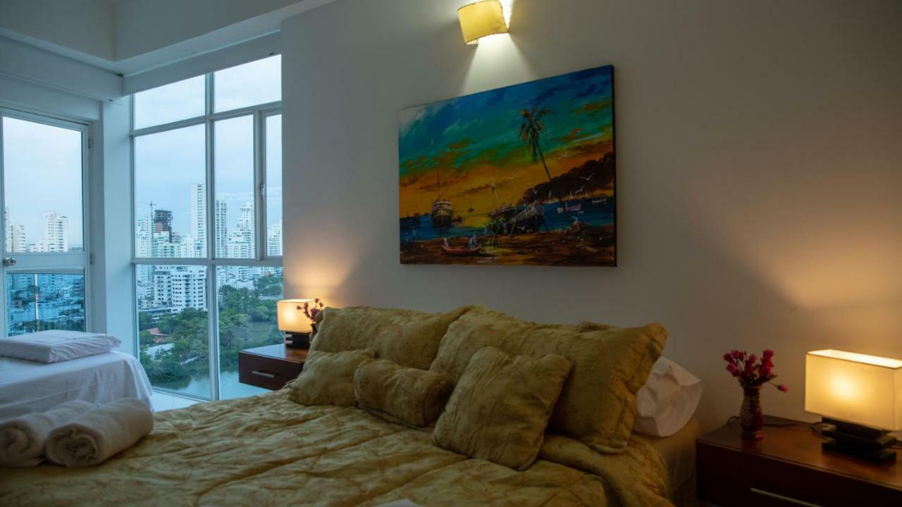 Poseidon Lake Apartments Cartagena Eksteriør billede