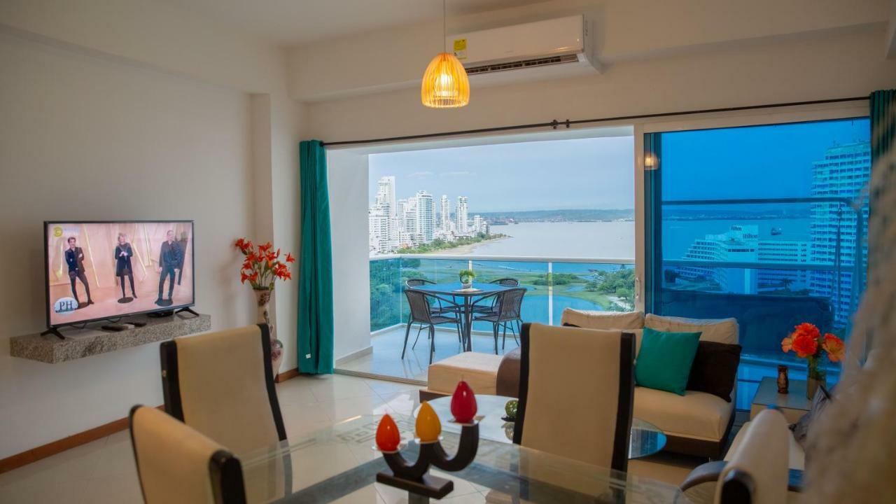 Poseidon Lake Apartments Cartagena Eksteriør billede
